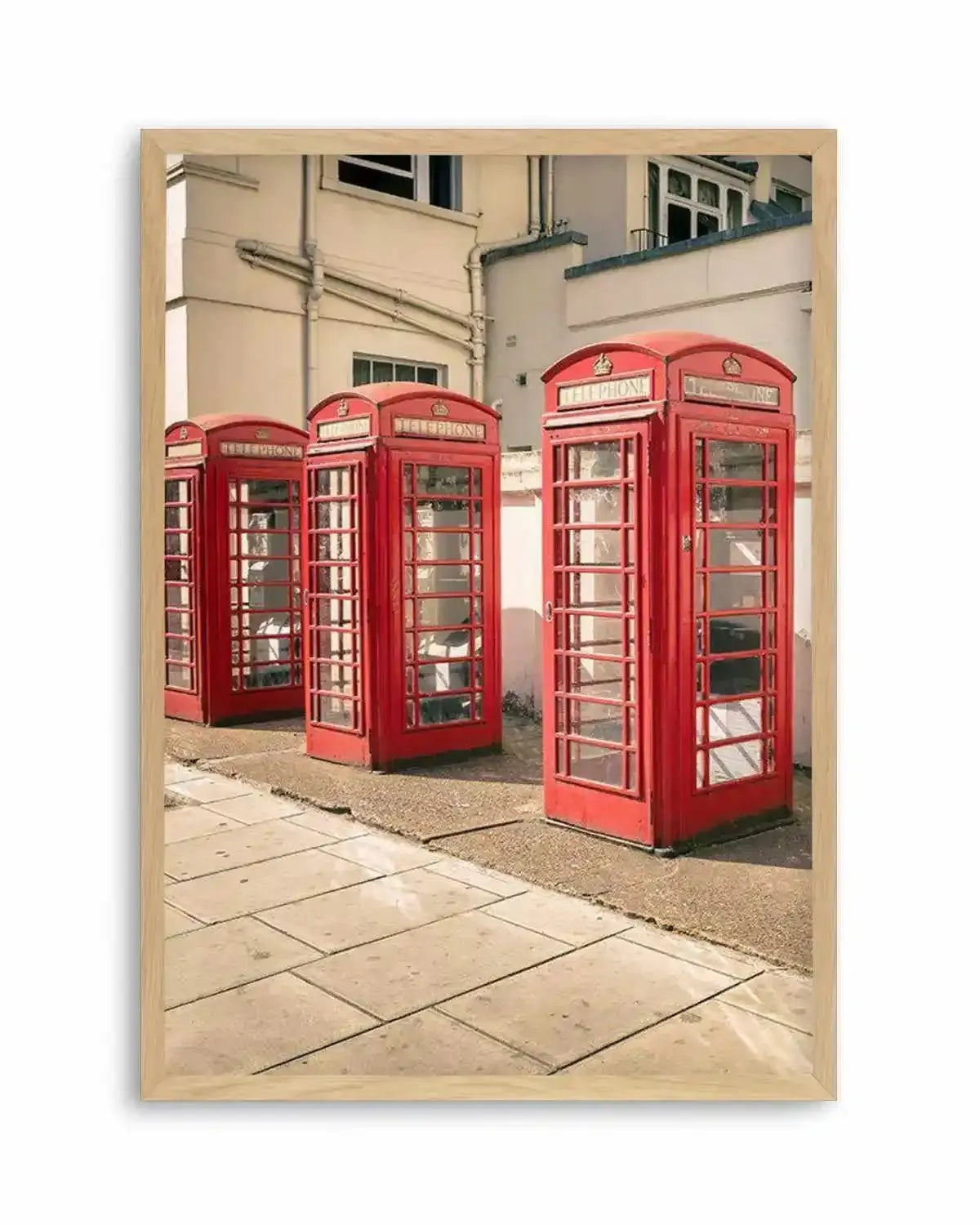 Phone Home, London Art Print from Olive et Oriel where you can shop wallpaper and artworks online