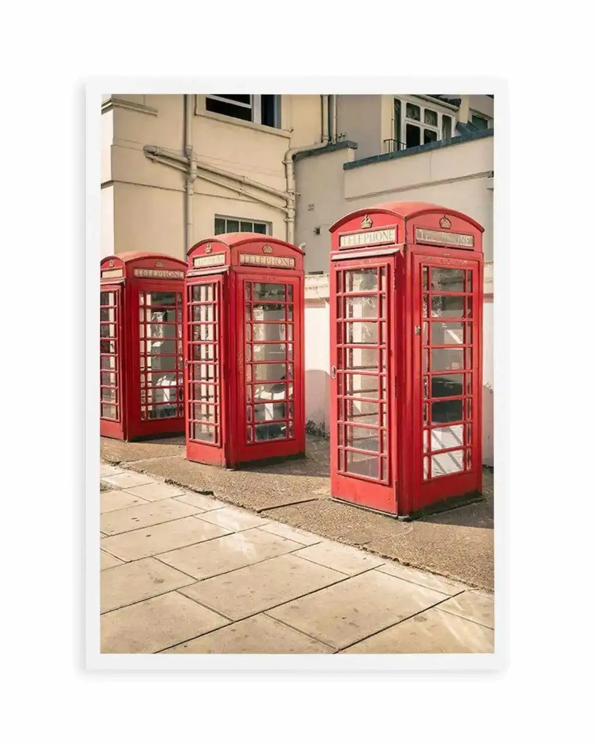 Phone Home, London Art Print from Olive et Oriel where you can shop wallpaper and artworks online