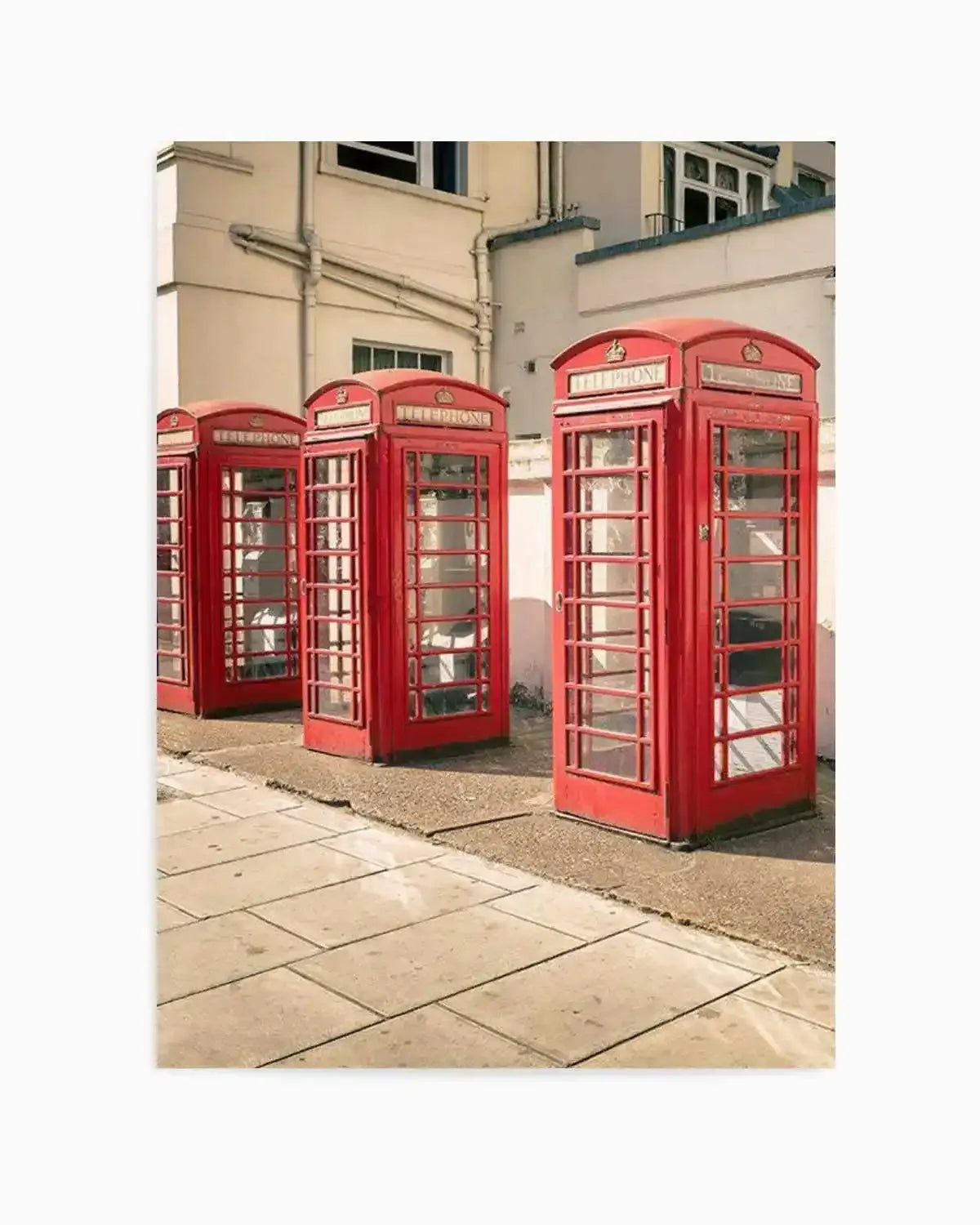Phone Home, London Art Print from Olive et Oriel where you can shop wallpaper and artworks online