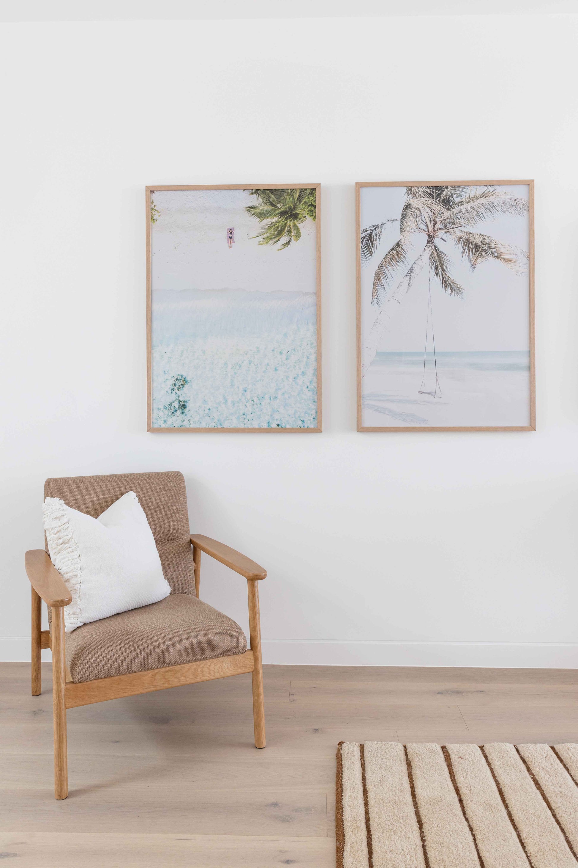 Maldives From Above Art Print from Olive et Oriel where you can shop wallpaper and artworks online