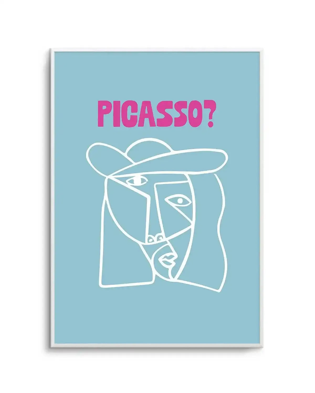 Picasso? Art Print-PRINT-Olive et Oriel-Olive et Oriel-A5 | 5.8" x 8.3" | 14.8 x 21cm-Unframed Art Print-With White Border-Buy-Australian-Art-Prints-Online-with-Olive-et-Oriel-Your-Artwork-Specialists-Austrailia-Decorate-With-Coastal-Photo-Wall-Art-Prints-From-Our-Beach-House-Artwork-Collection-Fine-Poster-and-Framed-Artwork