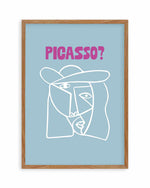 Picasso? Art Print