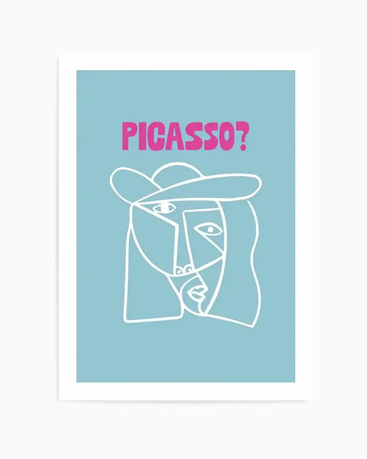 Picasso? Art Print from Olive et Oriel where you can shop wallpaper and artworks online