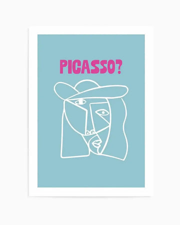 Picasso? Art Print from Olive et Oriel where you can shop wallpaper and artworks online