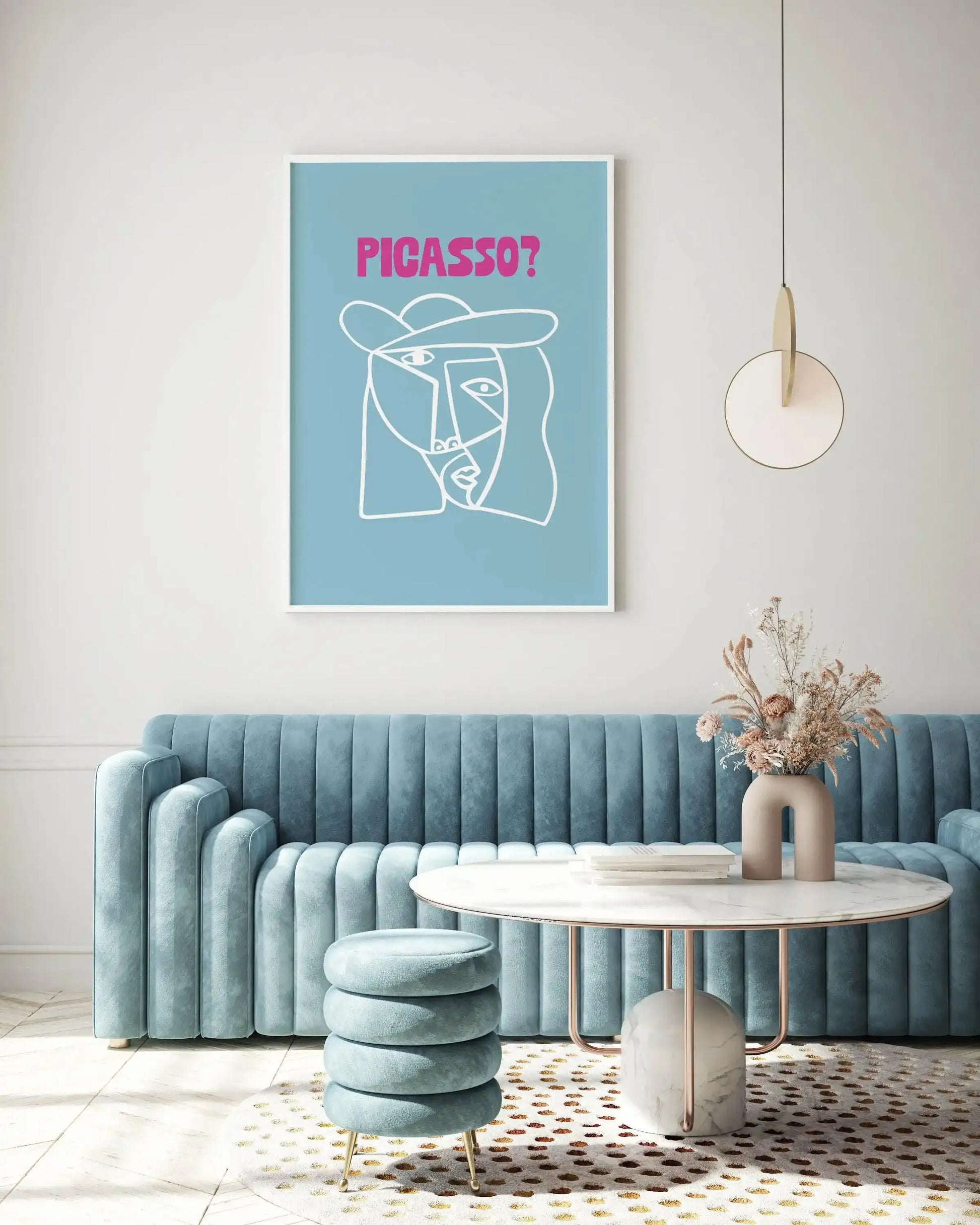 Picasso? Art Print-PRINT-Olive et Oriel-Olive et Oriel-Buy-Australian-Art-Prints-Online-with-Olive-et-Oriel-Your-Artwork-Specialists-Austrailia-Decorate-With-Coastal-Photo-Wall-Art-Prints-From-Our-Beach-House-Artwork-Collection-Fine-Poster-and-Framed-Artwork