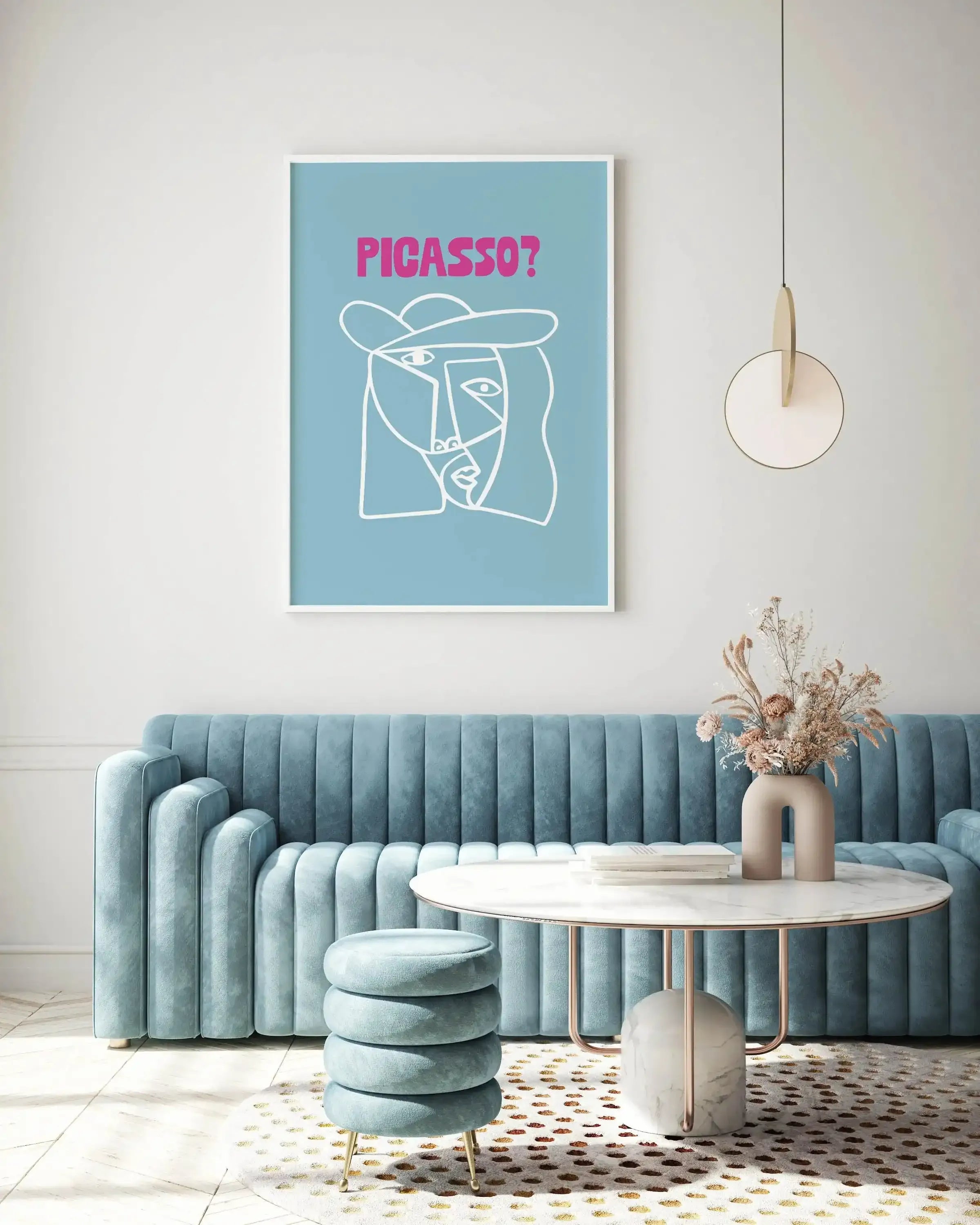 Picasso? Art Print-PRINT-Olive et Oriel-Olive et Oriel-Buy-Australian-Art-Prints-Online-with-Olive-et-Oriel-Your-Artwork-Specialists-Austrailia-Decorate-With-Coastal-Photo-Wall-Art-Prints-From-Our-Beach-House-Artwork-Collection-Fine-Poster-and-Framed-Artwork