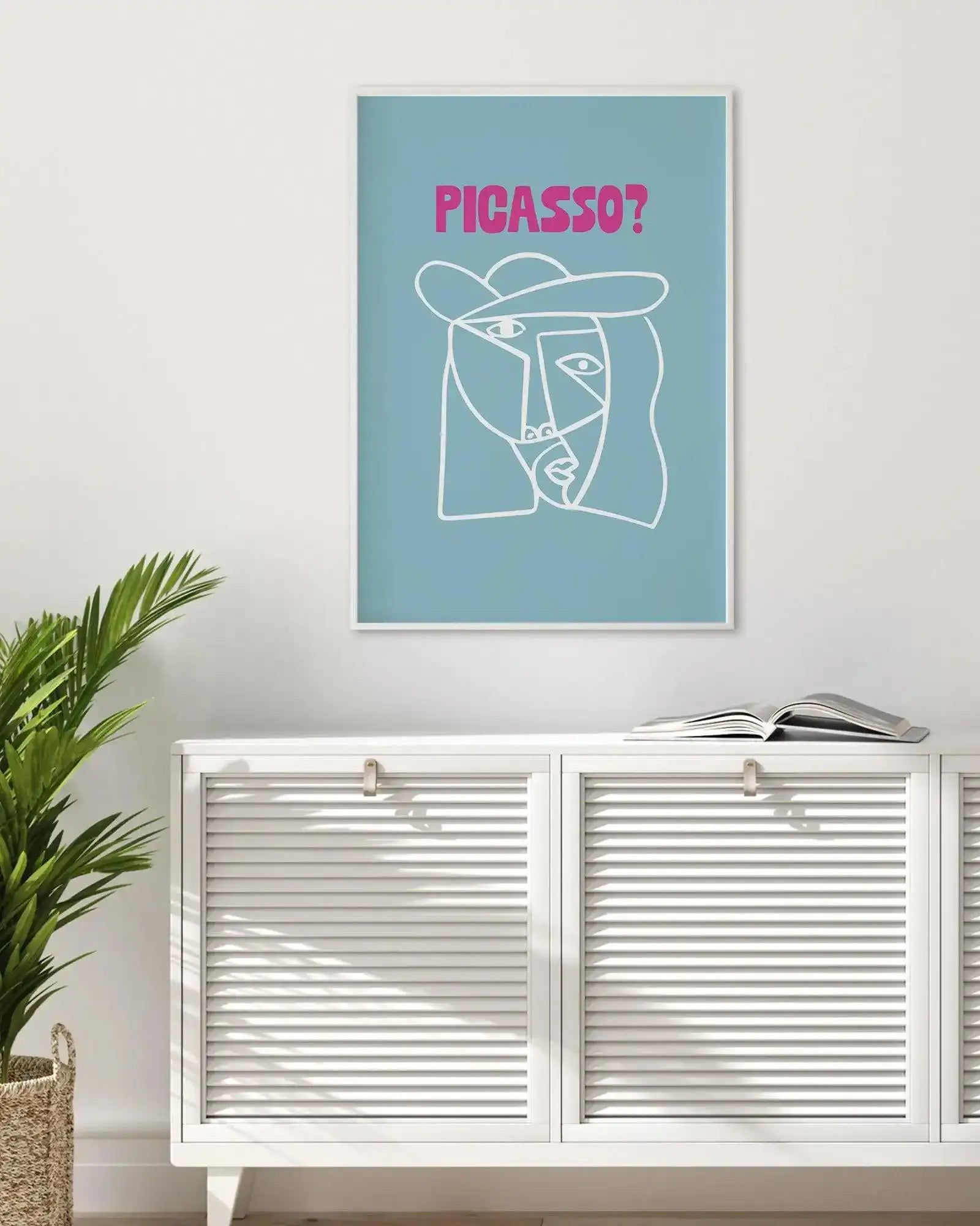 Picasso? Art Print-PRINT-Olive et Oriel-Olive et Oriel-Buy-Australian-Art-Prints-Online-with-Olive-et-Oriel-Your-Artwork-Specialists-Austrailia-Decorate-With-Coastal-Photo-Wall-Art-Prints-From-Our-Beach-House-Artwork-Collection-Fine-Poster-and-Framed-Artwork