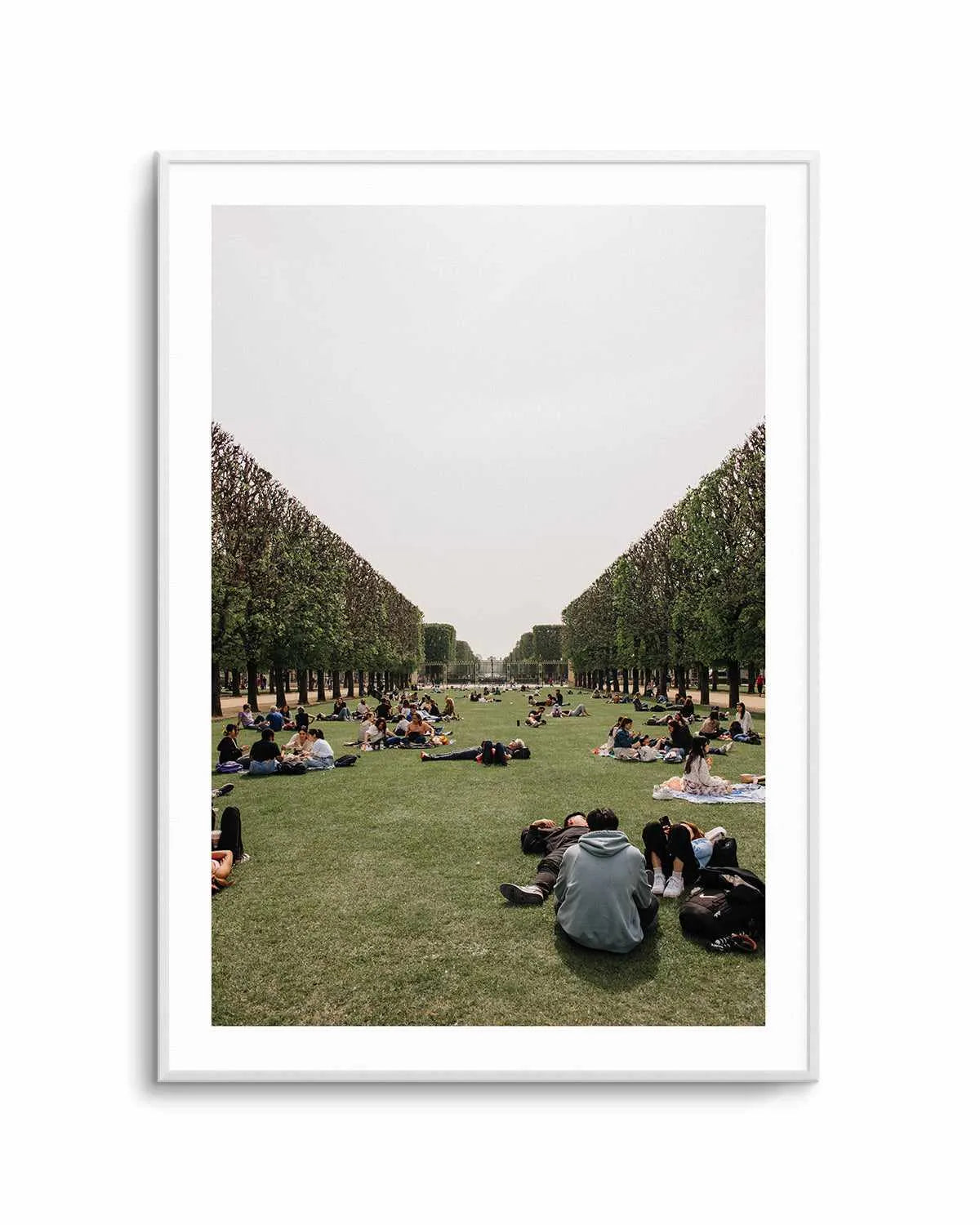 Picnics in Paris by Jovani Demetrie Art Print from Olive et Oriel where you can shop wallpaper and artworks online