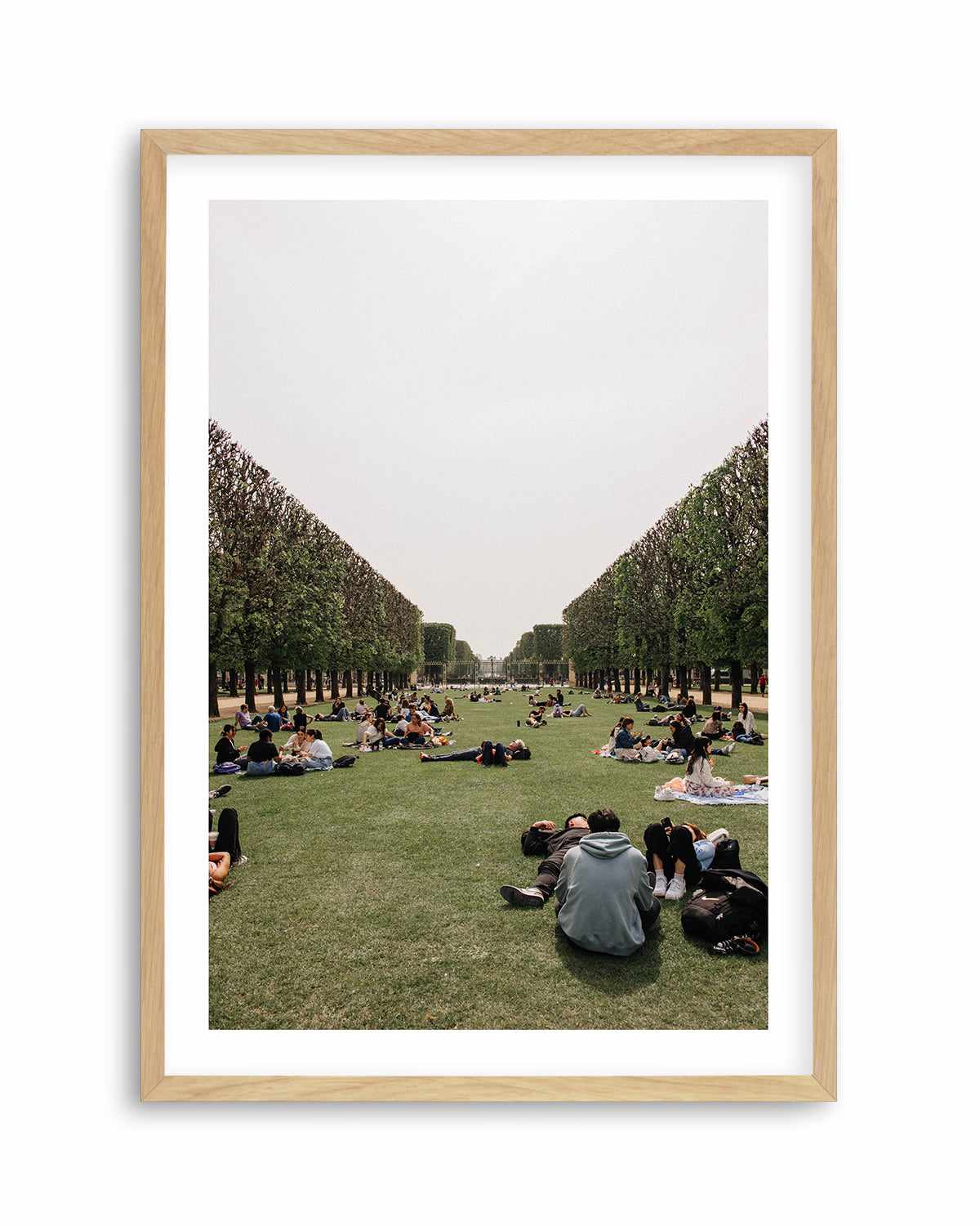 Picnics in Paris by Jovani Demetrie Art Print