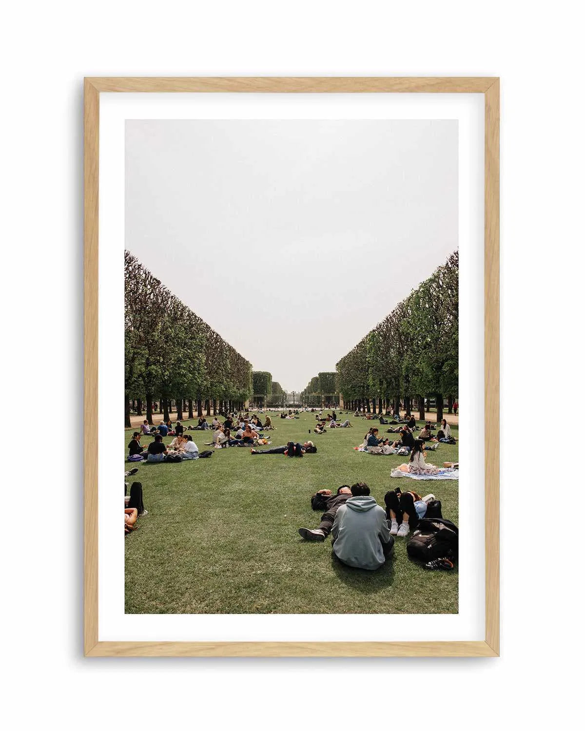 Picnics in Paris by Jovani Demetrie Art Print from Olive et Oriel where you can shop wallpaper and artworks online