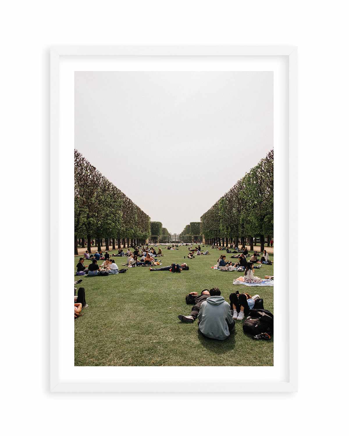 Picnics in Paris by Jovani Demetrie Art Print