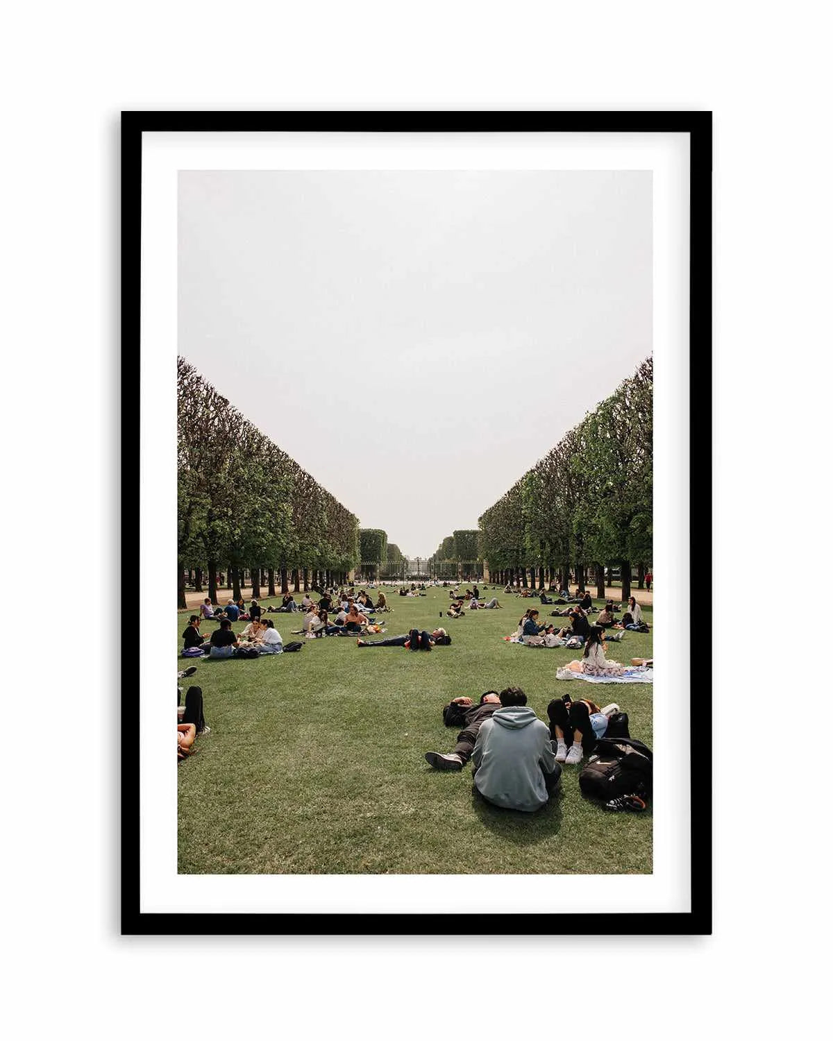 Picnics in Paris by Jovani Demetrie Art Print from Olive et Oriel where you can shop wallpaper and artworks online