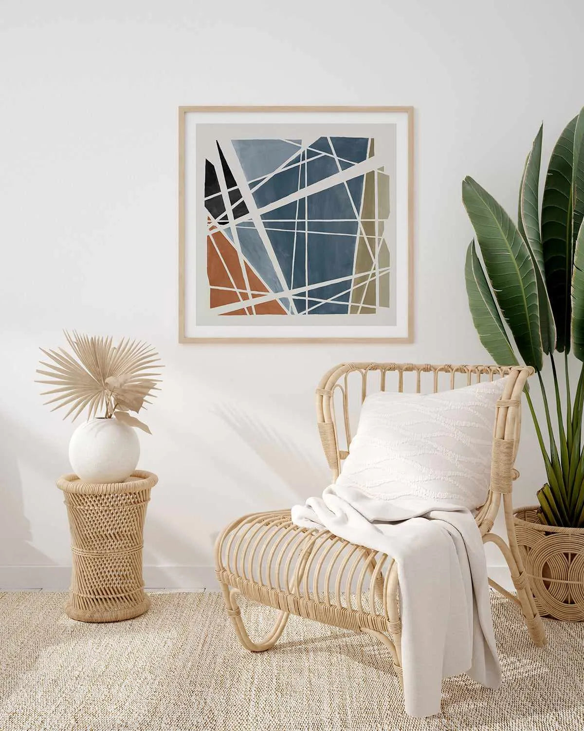 Pieces Together I Art Print from Olive et Oriel where you can shop wallpaper and artworks online