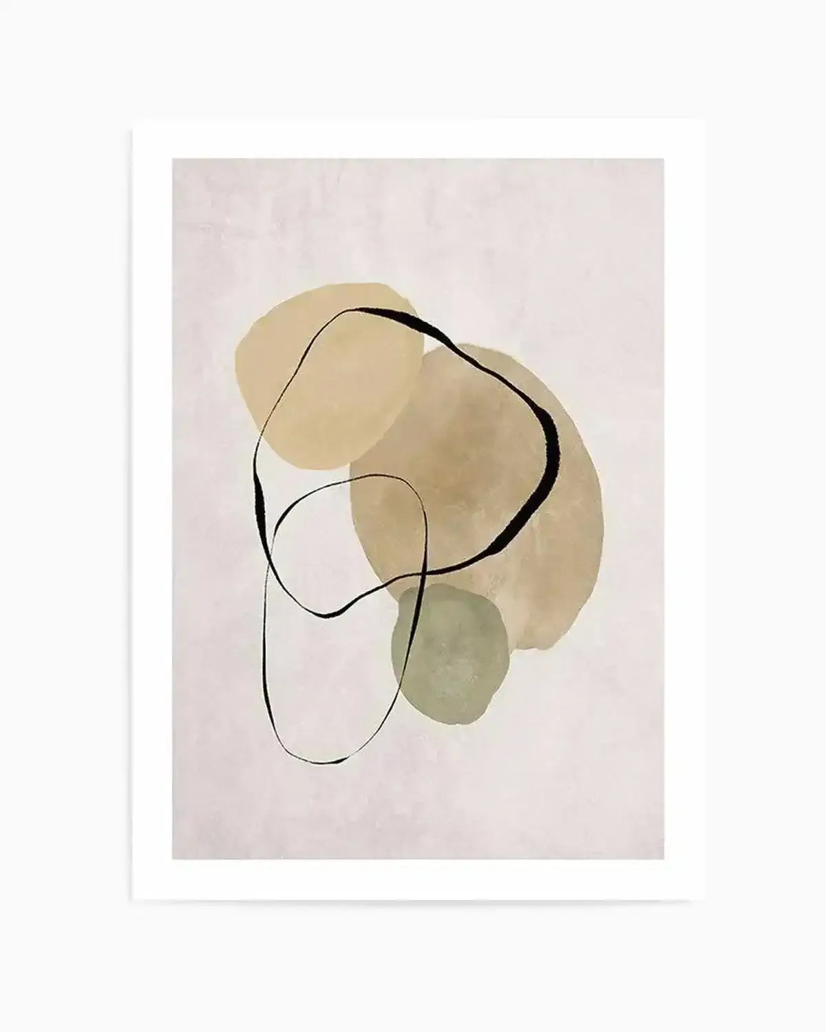 Pierre Abstraite I Art Print from Olive et Oriel where you can shop wallpaper and artworks online