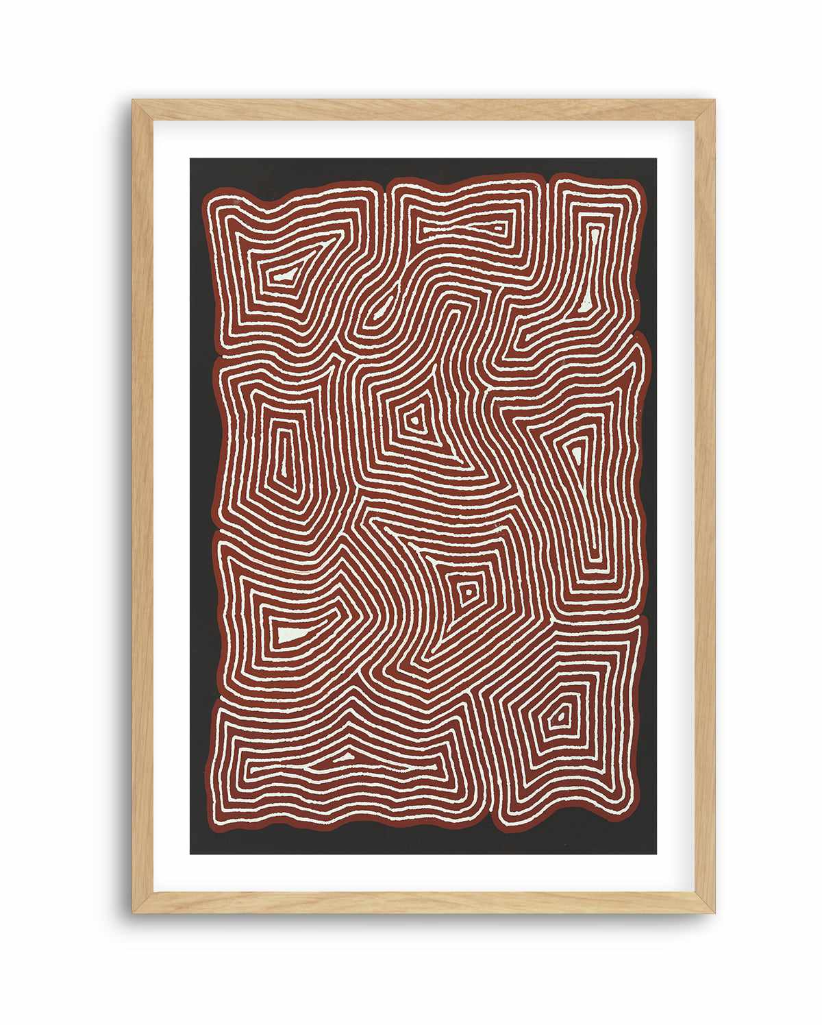 Pikilyi Jukurrpa I (Vaughan Springs Dreaming) by Valerie Napanangka Marshall | Art Print