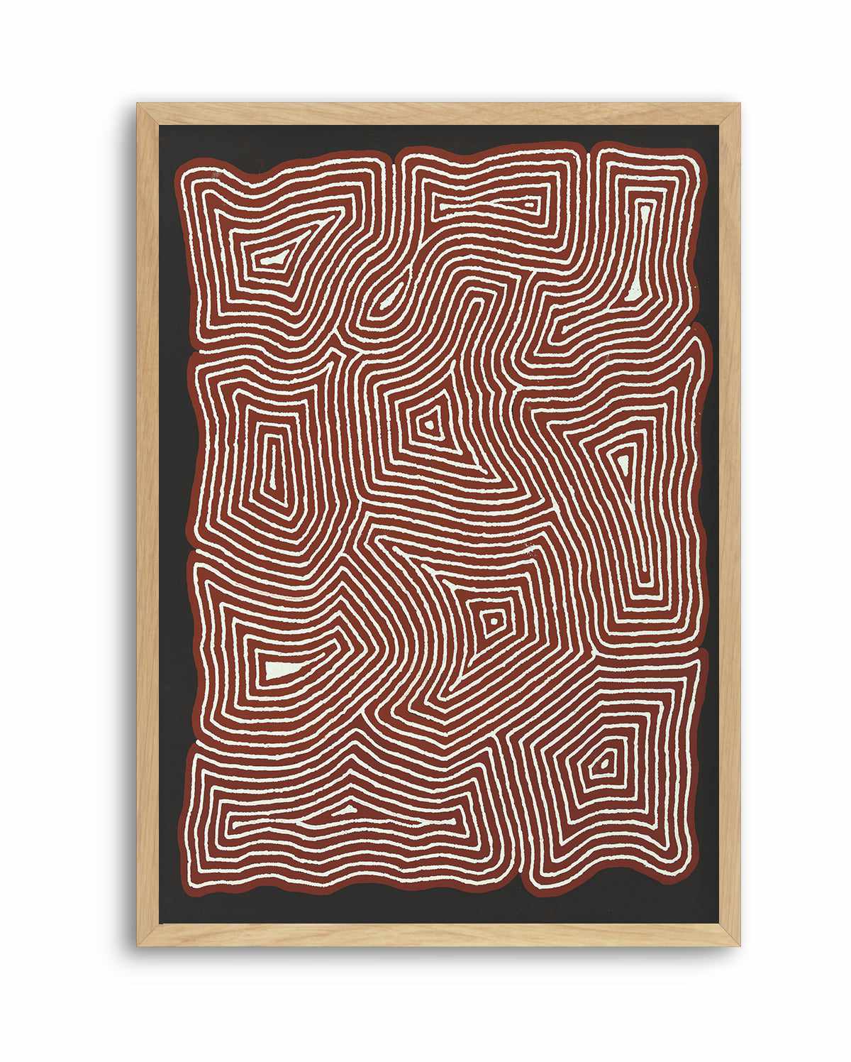 Pikilyi Jukurrpa I (Vaughan Springs Dreaming) by Valerie Napanangka Marshall | Art Print