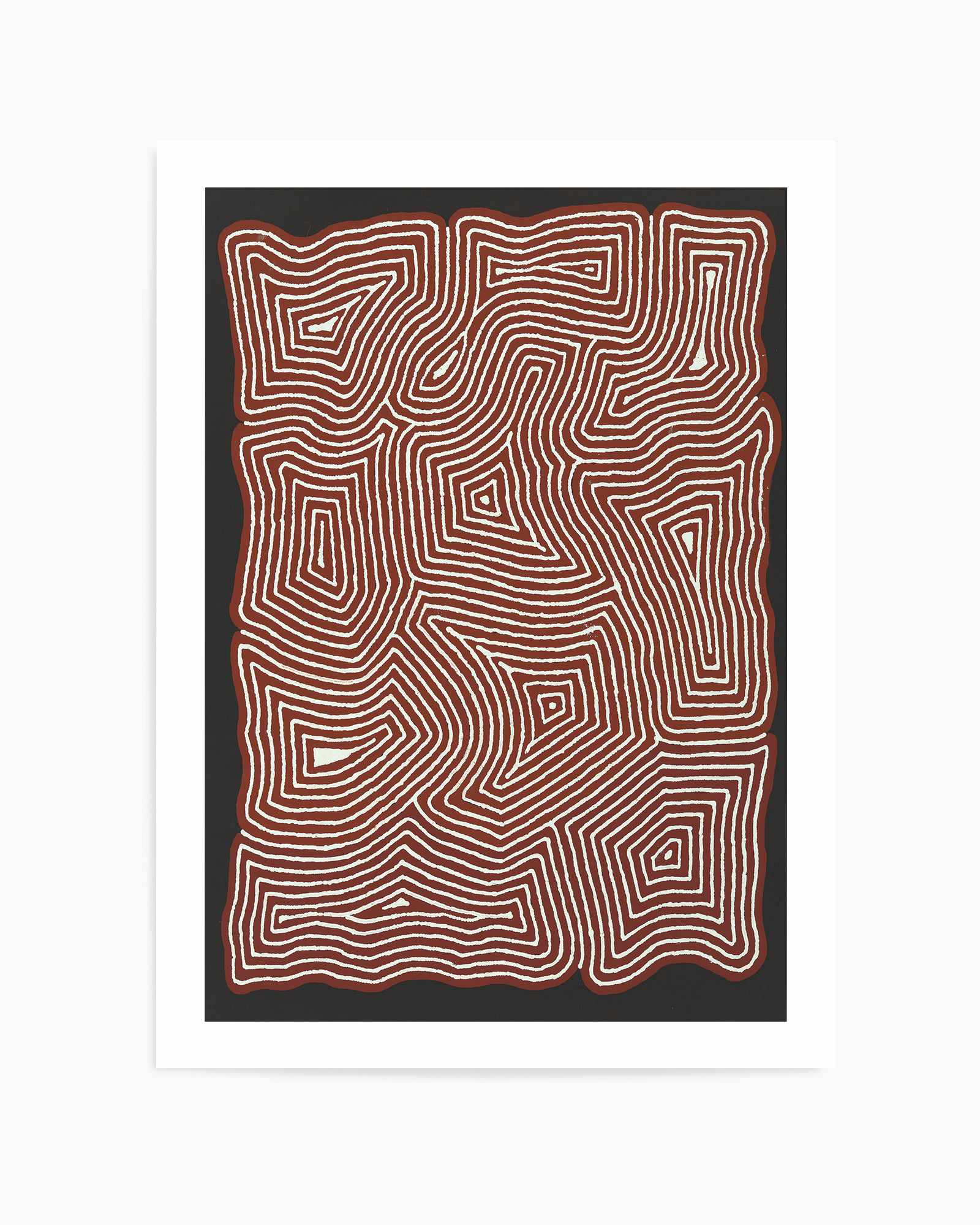 Pikilyi Jukurrpa I (Vaughan Springs Dreaming) by Valerie Napanangka Marshall | Art Print