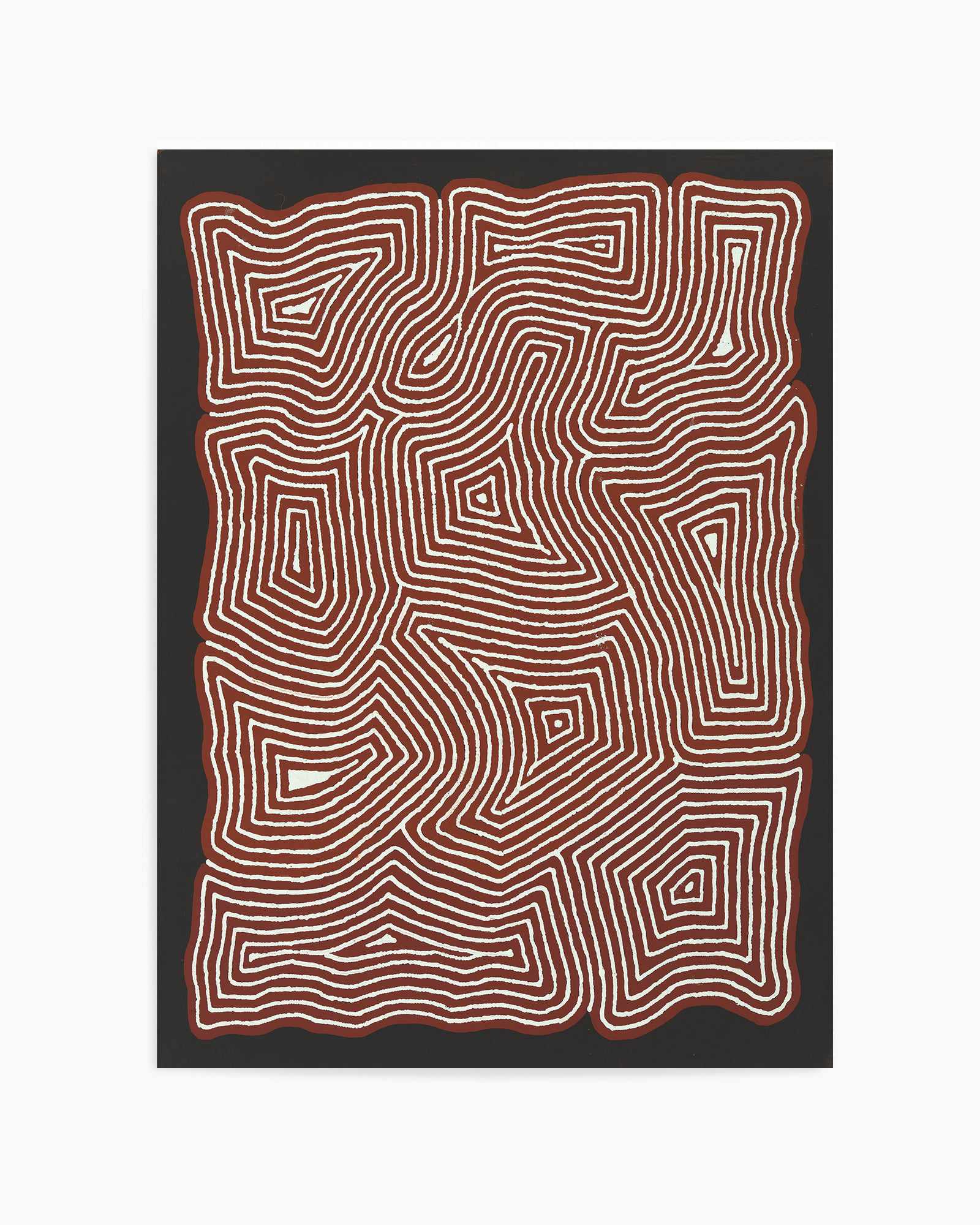 Pikilyi Jukurrpa I (Vaughan Springs Dreaming) by Valerie Napanangka Marshall | Art Print