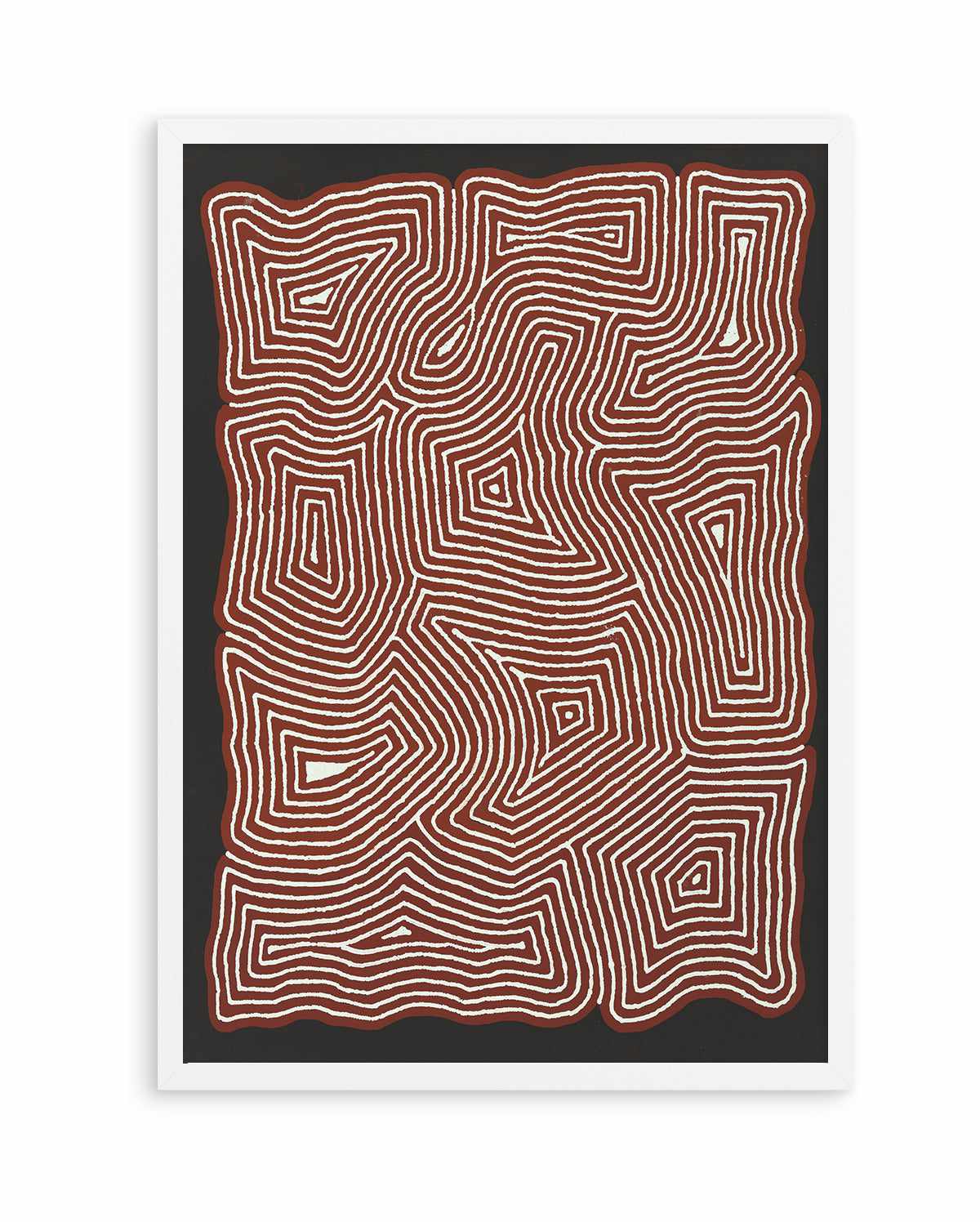 Pikilyi Jukurrpa I (Vaughan Springs Dreaming) by Valerie Napanangka Marshall | Art Print