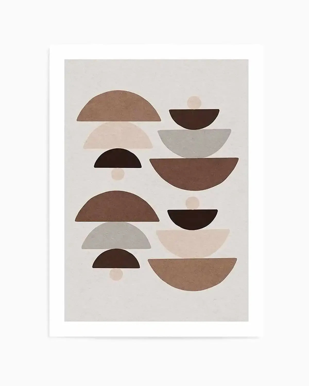 Pile De Forme Art Print from Olive et Oriel where you can shop wallpaper and artworks online