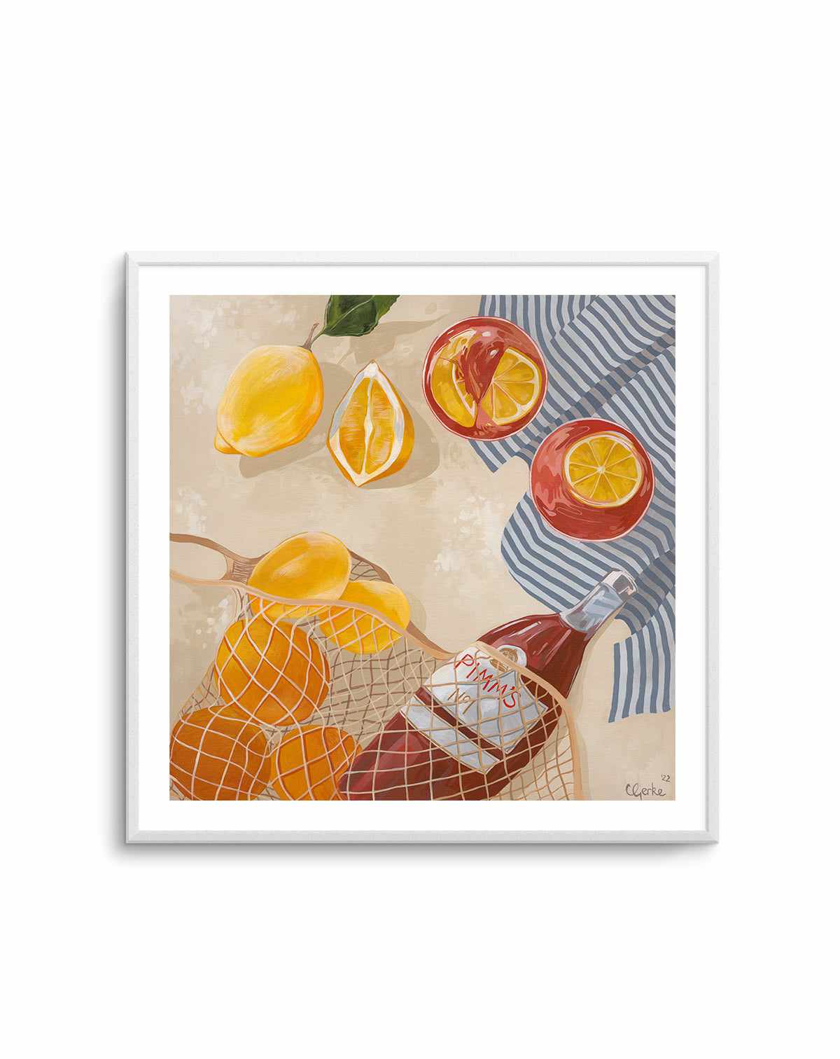 Pimms Afternoon by Cat Gerke | Art Print