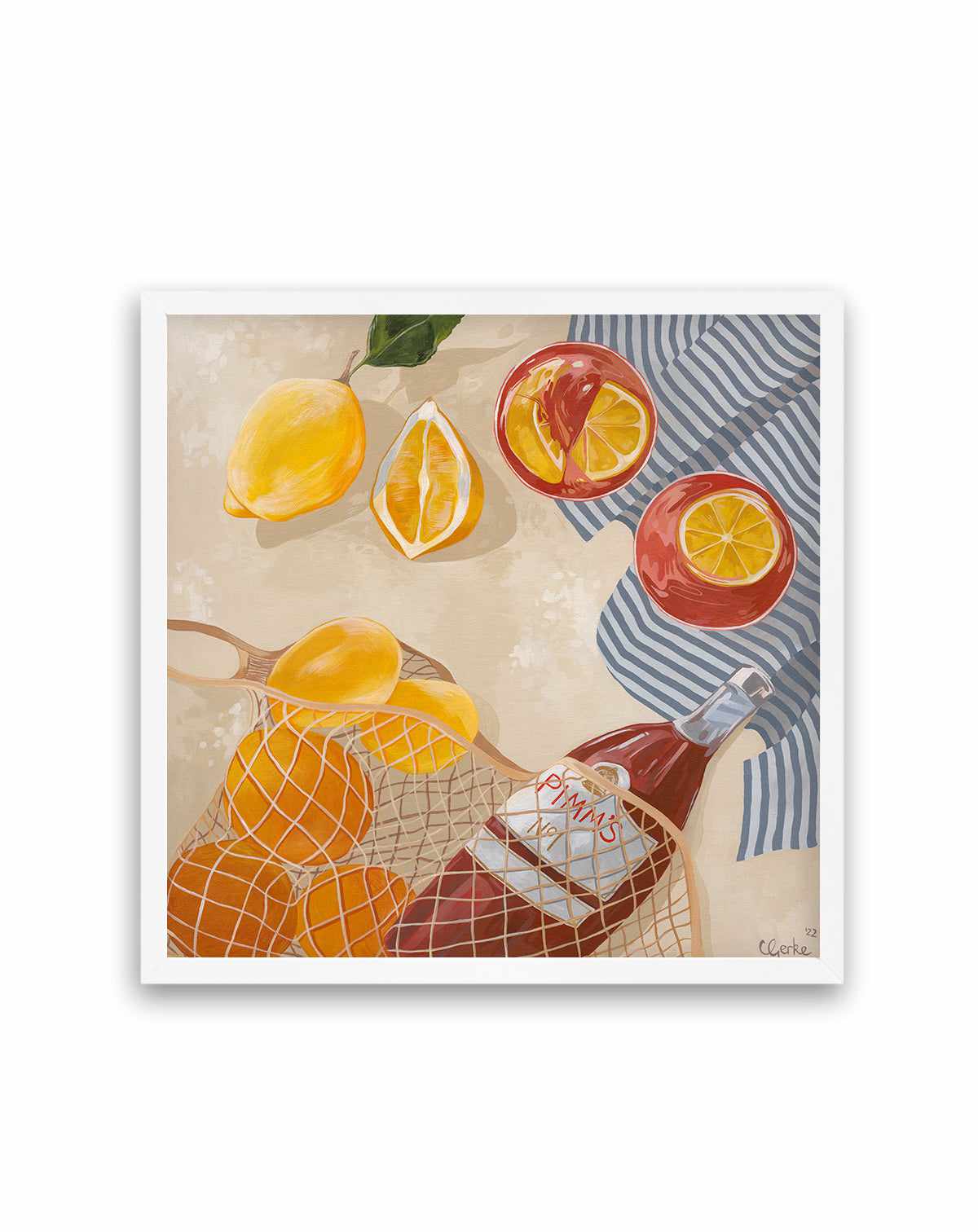 Pimms Afternoon by Cat Gerke | Art Print