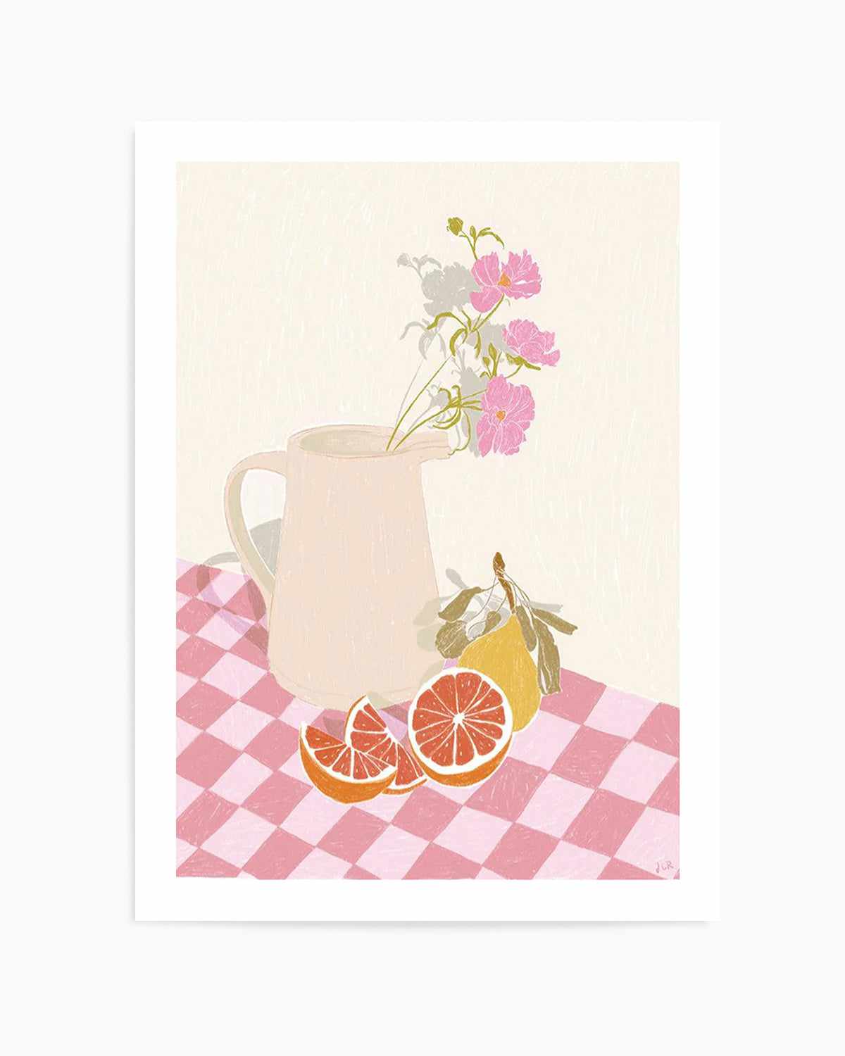 Pimms Jug by Jenny Liz Rome Art Print