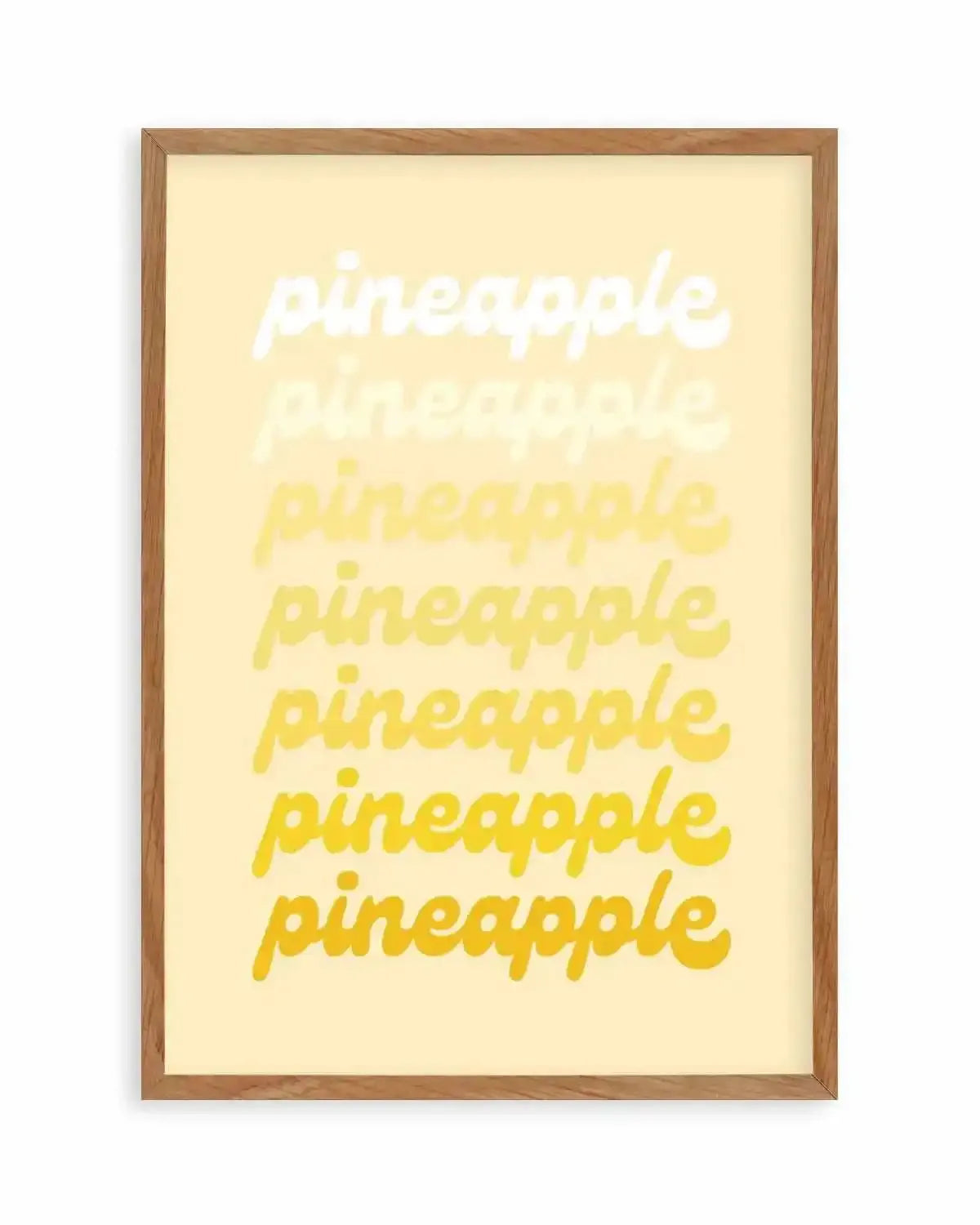 Pineapple Art Print from Olive et Oriel where you can shop wallpaper and artworks online