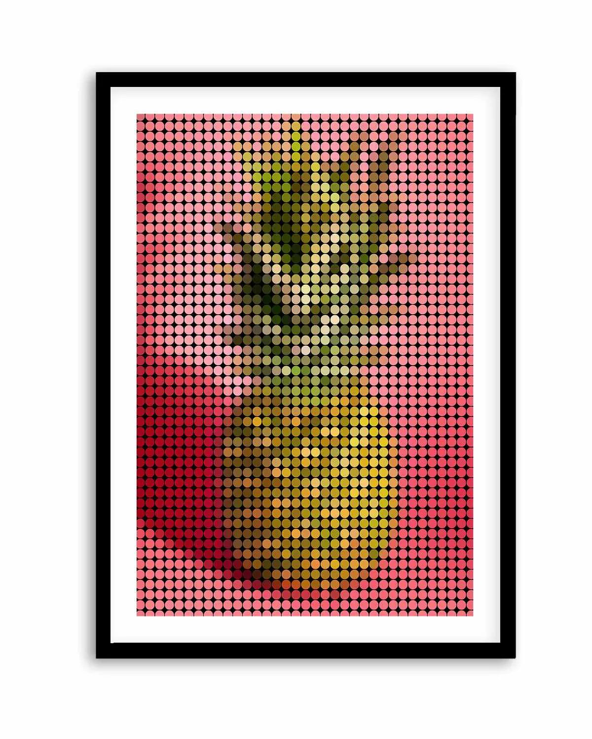 Pineapple Dots | Art Print from Olive et Oriel where you can shop wallpaper and artworks online