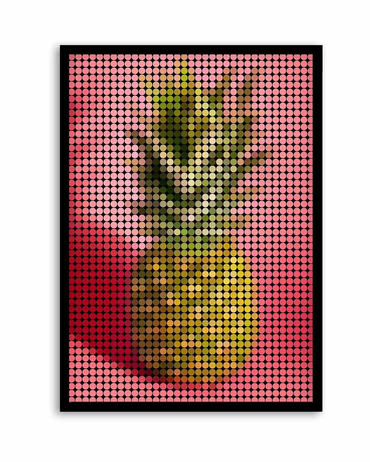 Pineapple Dots | Art Print from Olive et Oriel where you can shop wallpaper and artworks online