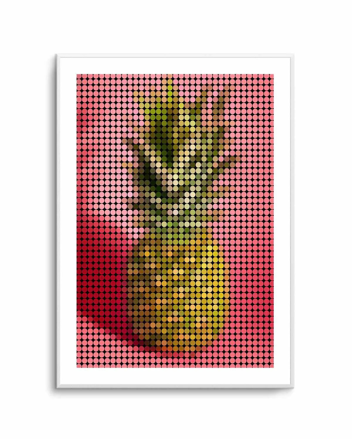 Pineapple Dots | Art Print from Olive et Oriel where you can shop wallpaper and artworks online
