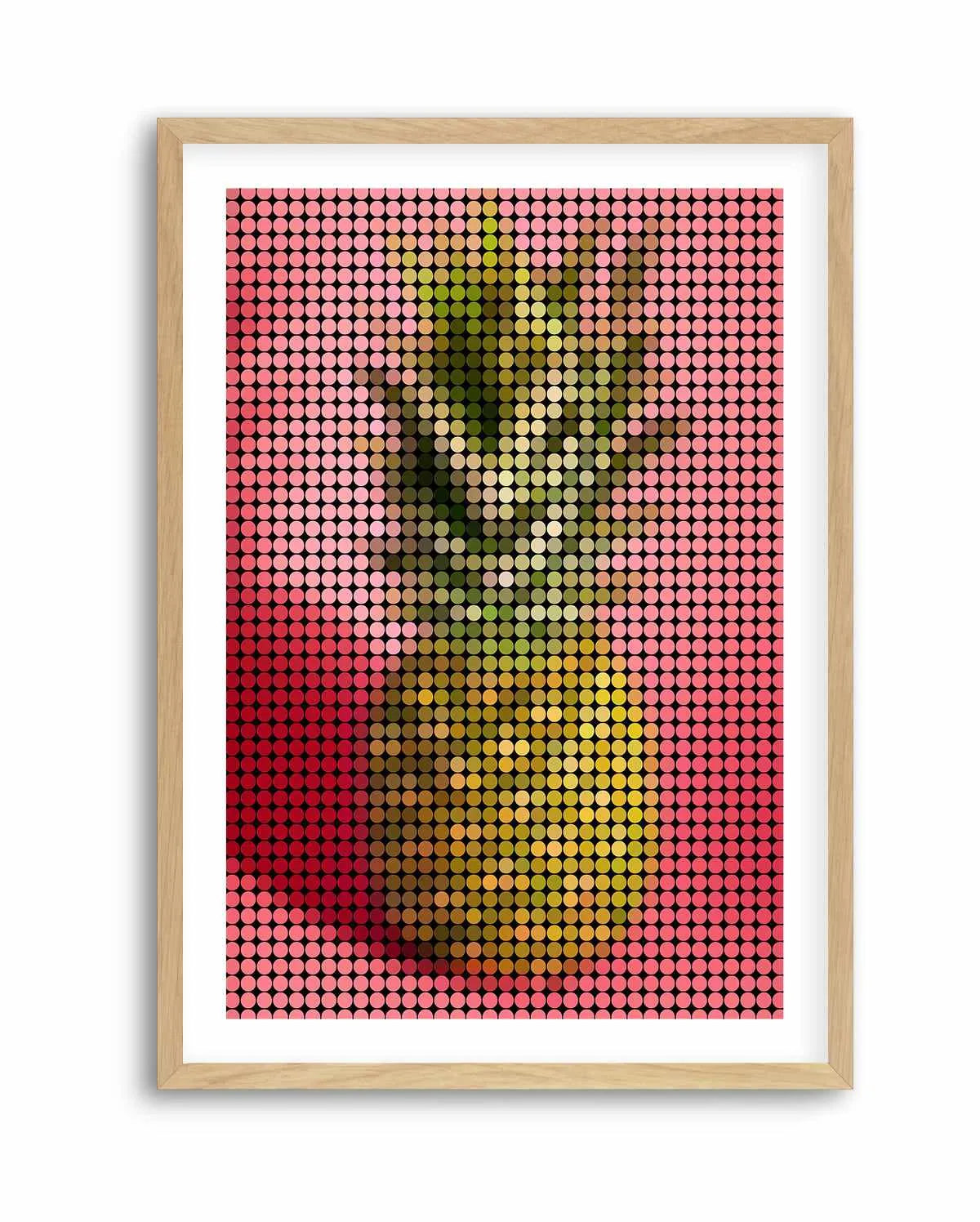 Pineapple Dots | Art Print from Olive et Oriel where you can shop wallpaper and artworks online