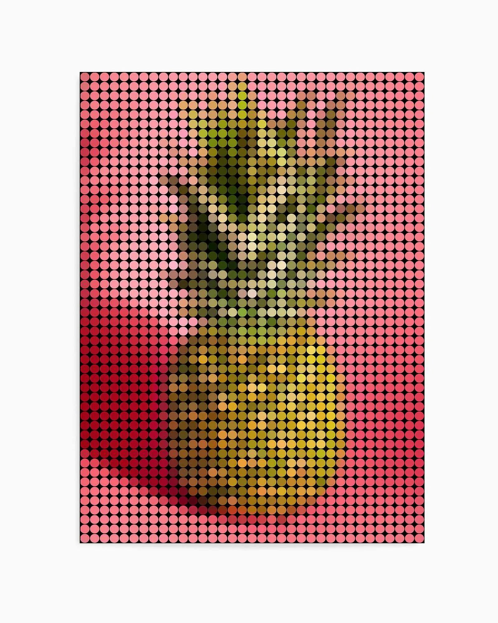 Pineapple Dots | Art Print from Olive et Oriel where you can shop wallpaper and artworks online