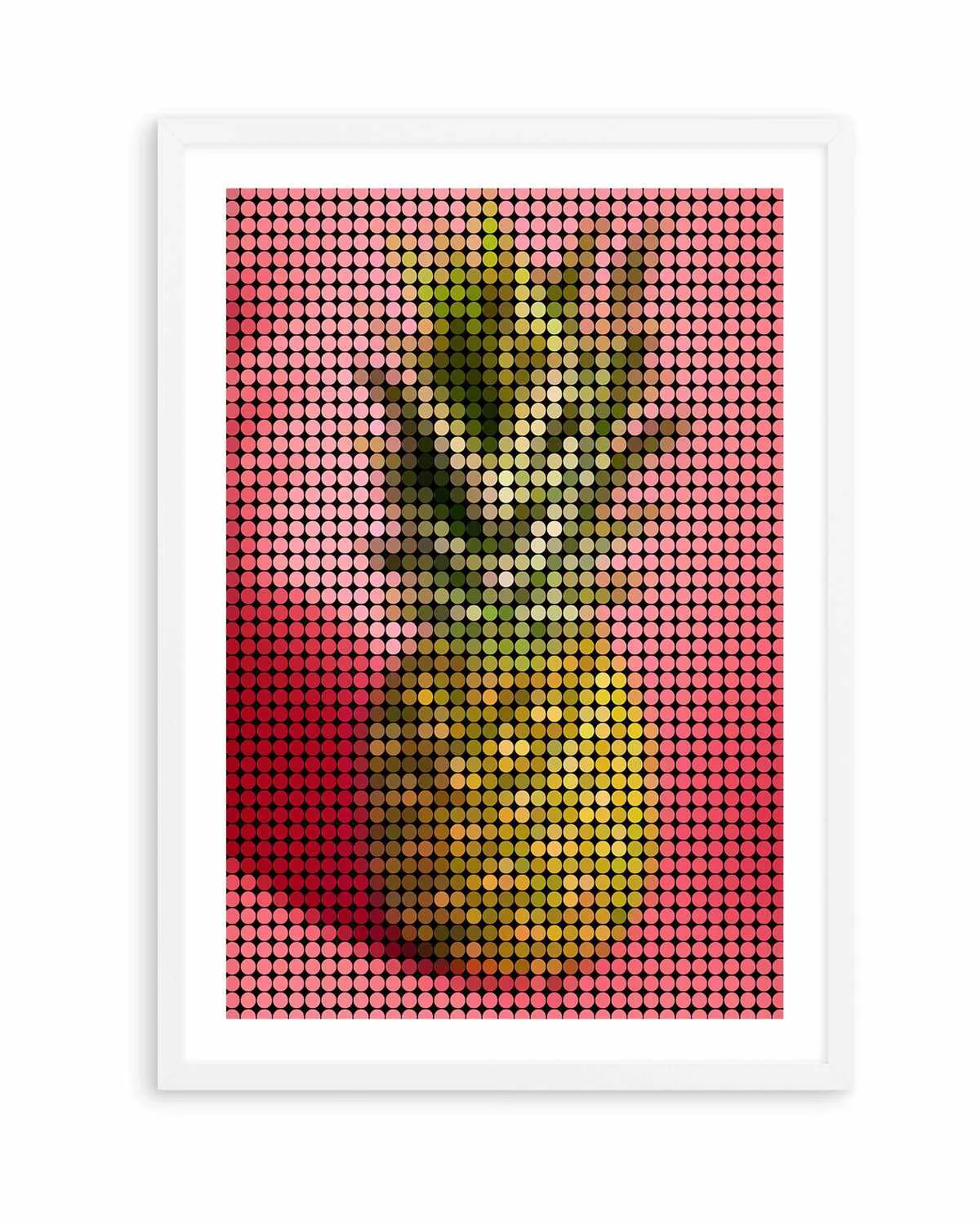 Pineapple Dots | Art Print from Olive et Oriel where you can shop wallpaper and artworks online