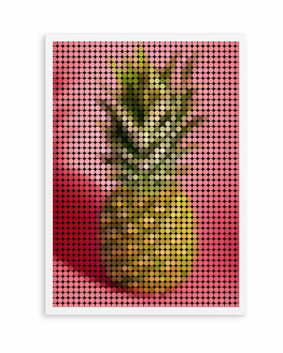 Pineapple Dots | Art Print from Olive et Oriel where you can shop wallpaper and artworks online