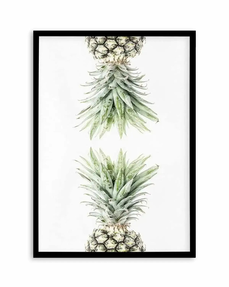 Pineapple I Art Print art print, framed
