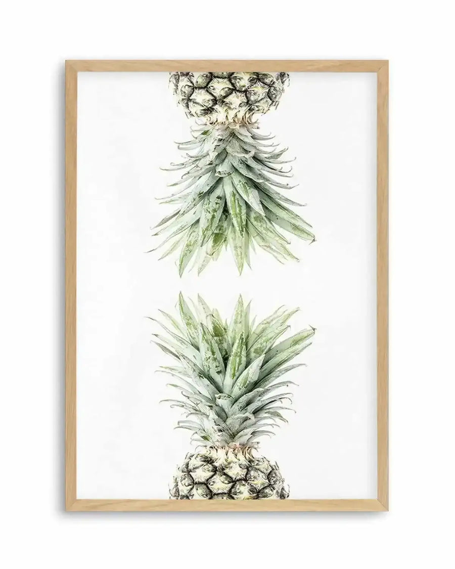 Pineapple I Art Print art print, framed