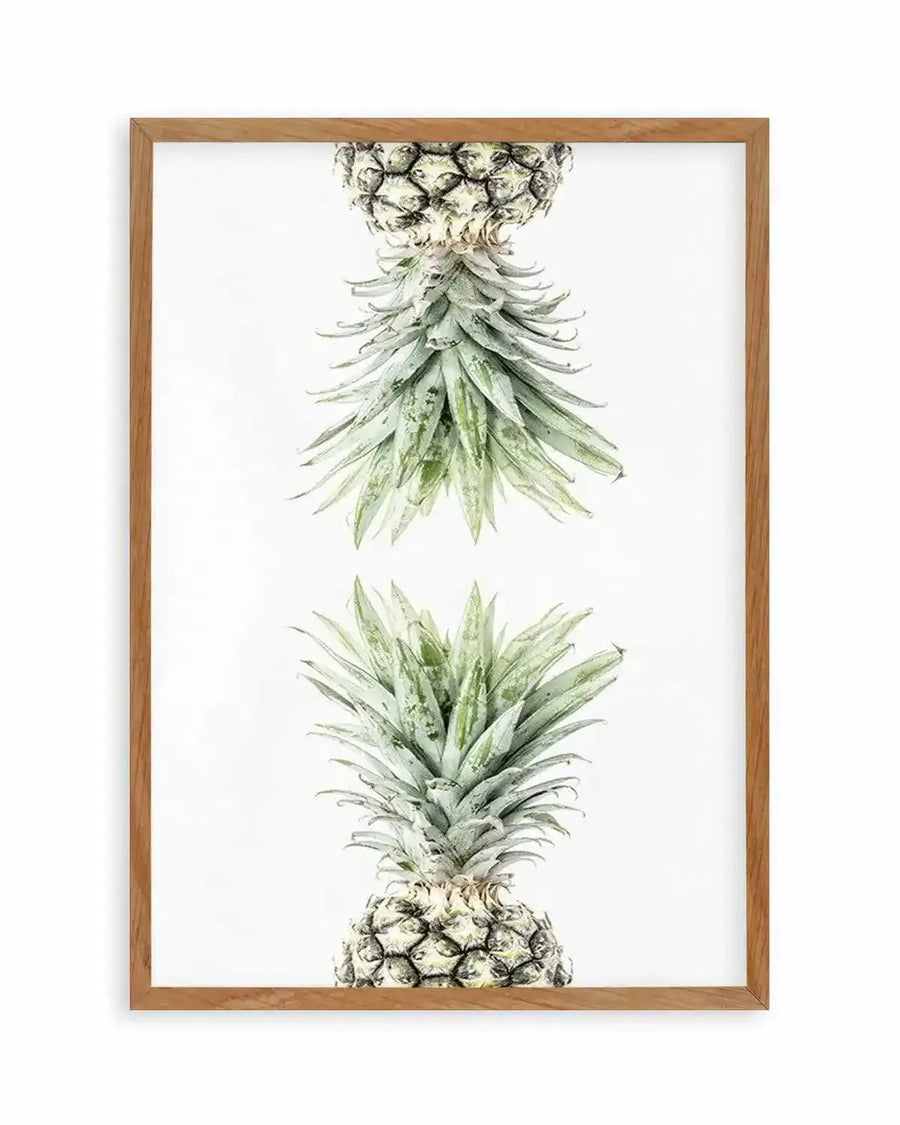 Pineapple I Art Print art print, framed