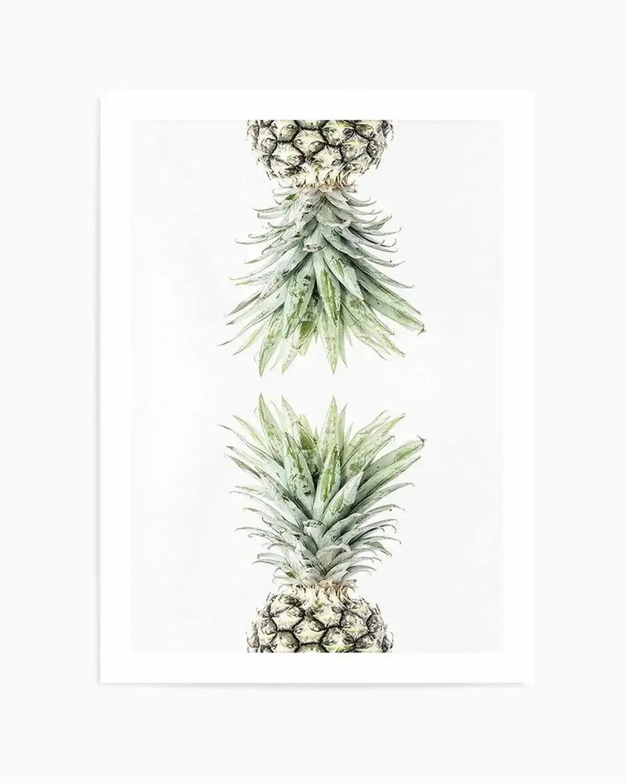 Pineapple I Art Print art print, framed