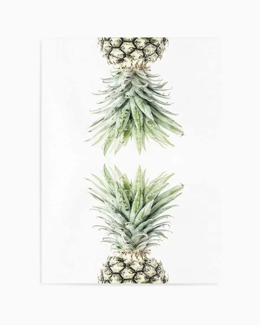 Pineapple I Art Print art print, framed