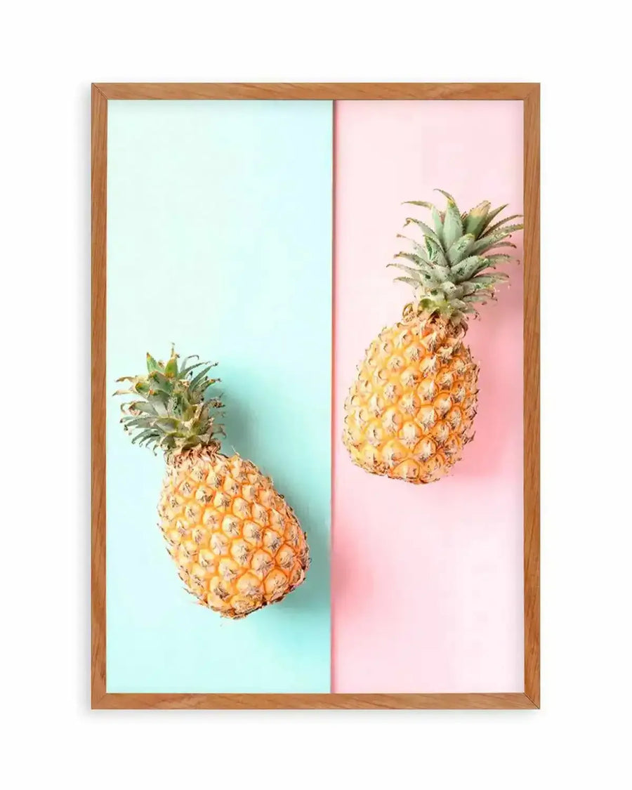 Pineapple Pop Art Print from Olive et Oriel where you can shop wallpaper and artworks online