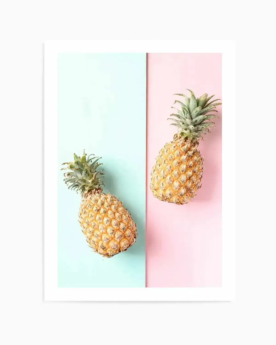 Pineapple Pop Art Print from Olive et Oriel where you can shop wallpaper and artworks online