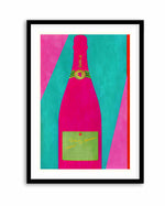 Pink Champagne by Bo Anderson  | Art Print