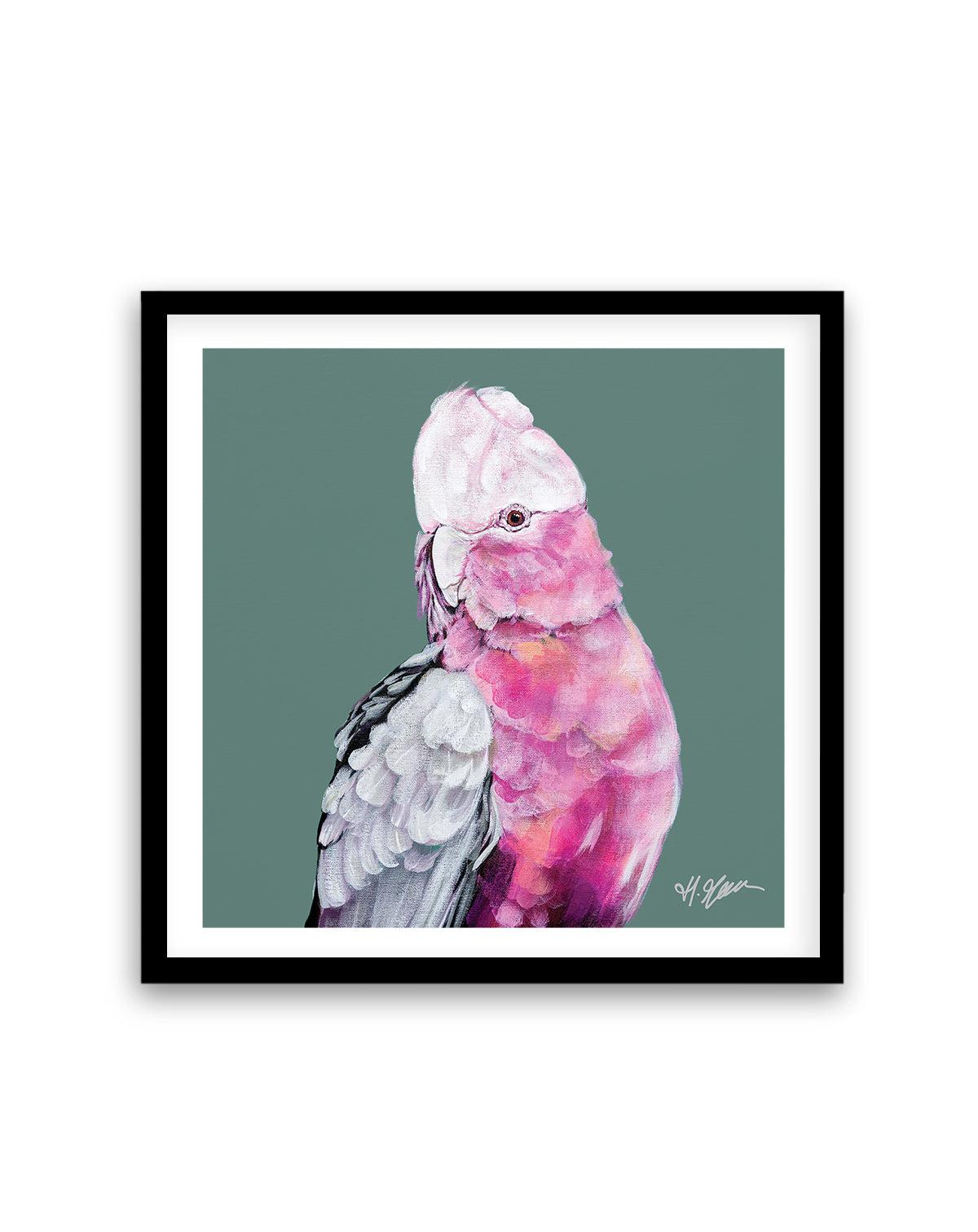 Pink Cockatoo I by Heylie Morris | Art Print