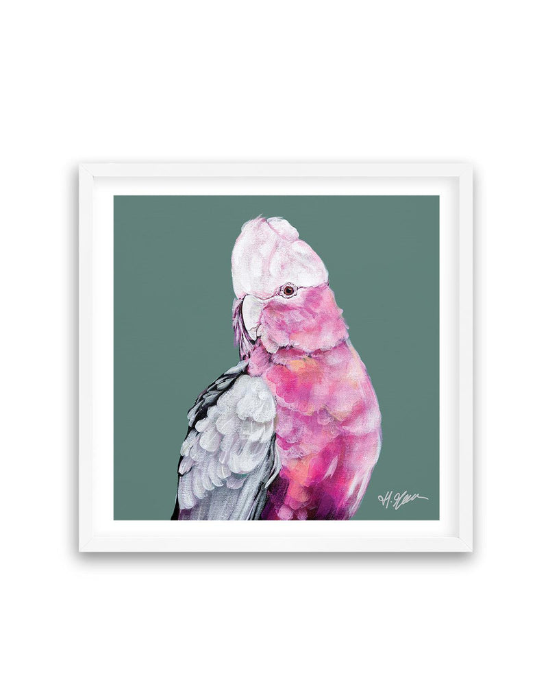 Pink Cockatoo I by Heylie Morris | Art Print