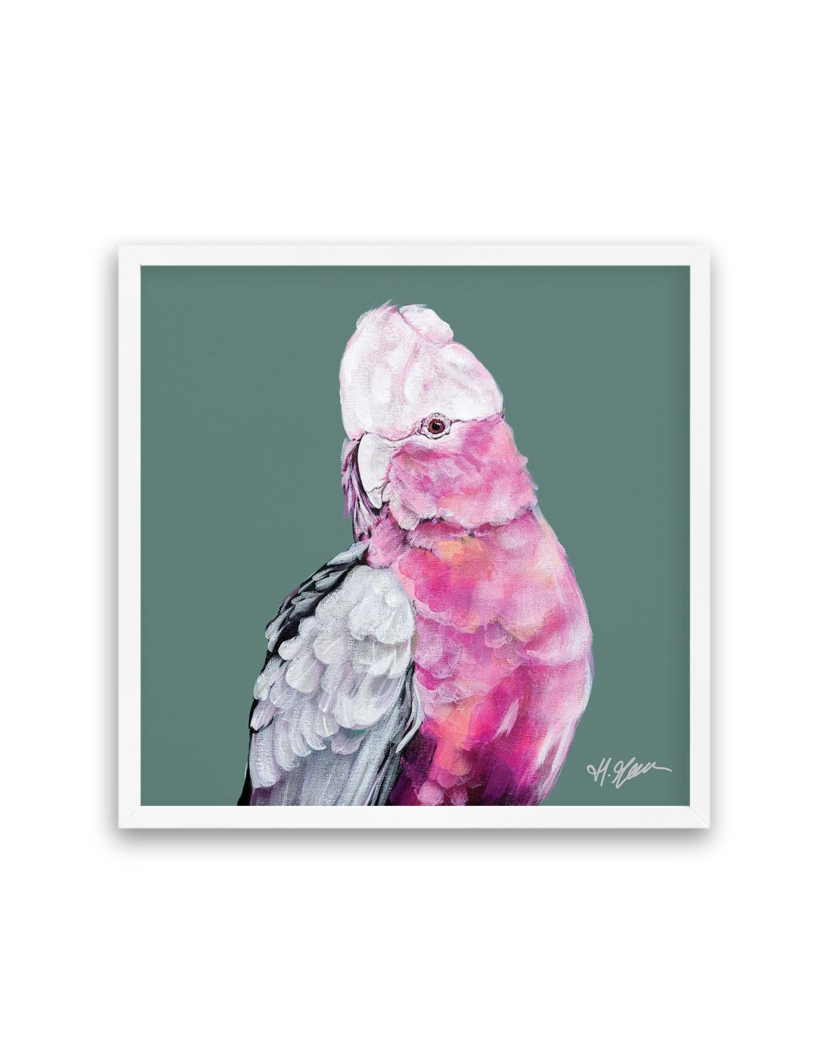 Pink Cockatoo I by Heylie Morris | Art Print