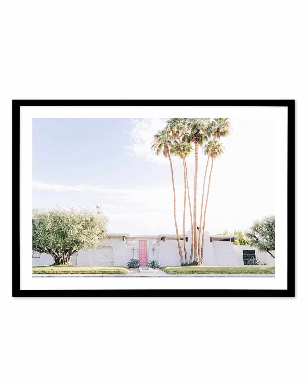 Pink Door Palm Springs LS Art Print