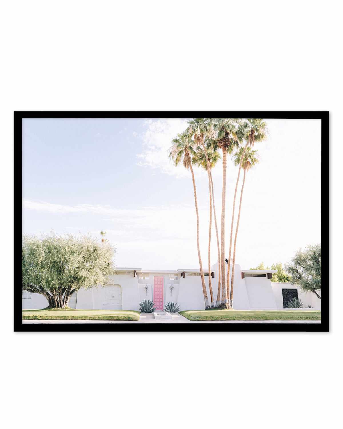 Pink Door Palm Springs LS Art Print