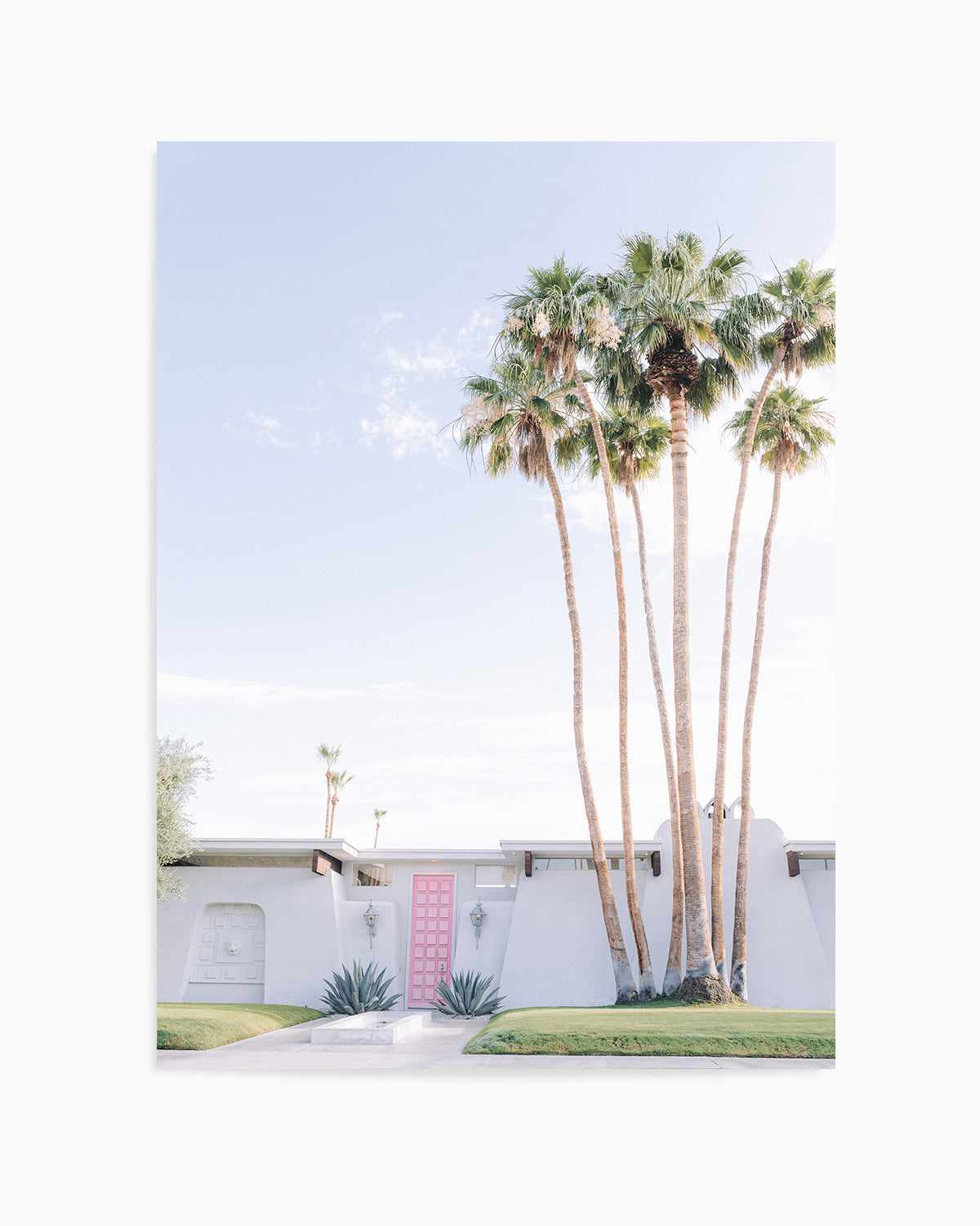 Pink Door Palm Springs Art Print