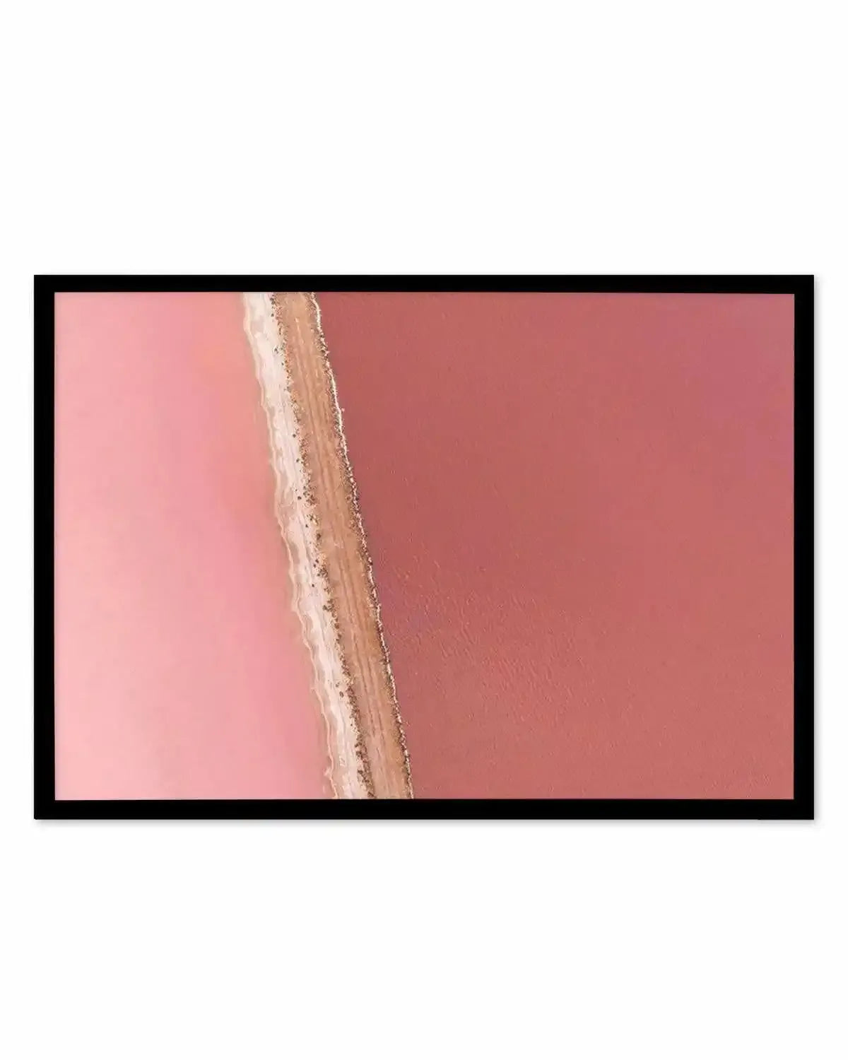 Pink Lakes Art Print from Olive et Oriel where you can shop wallpaper and artworks online